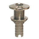 GROCO Stainless Steel Hose Barb Thru-Hull Fitting - 1/2" [HTH-500-S] - Mealey Marine