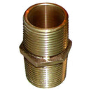 GROCO Bronze Pipe Nipple - 1" NPT [PN-1000] - Mealey Marine