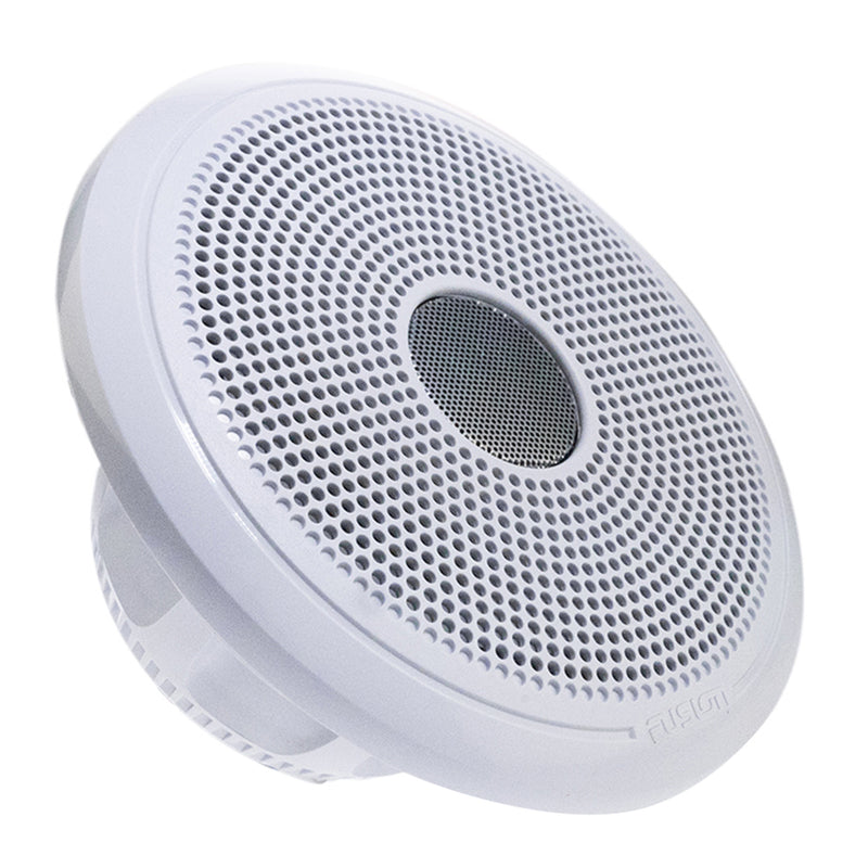 FUSION XS-F40CWB XS Series 4" 120 Watt Classic Marine Speakers - White  Black Grill Options [010-02199-00] - Mealey Marine