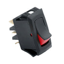 Cole Hersee Narrow Body Curved Rocker Switch SPST On-Off 3 Blade [54007-BP] - Mealey Marine