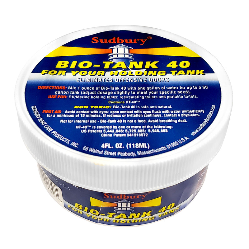 Sudbury Bio-Tank 40 Holding Tank Treatment - 4oz [926] - Mealey Marine