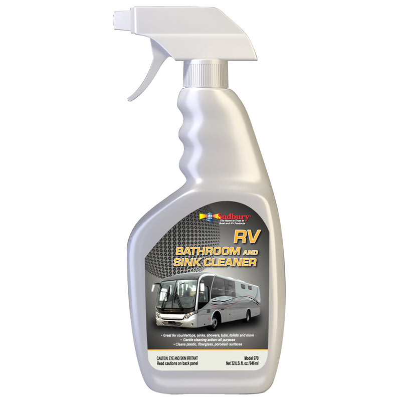 Sudbury RV Bathroom  Sink Cleaner Spray - 32oz [970] - Mealey Marine