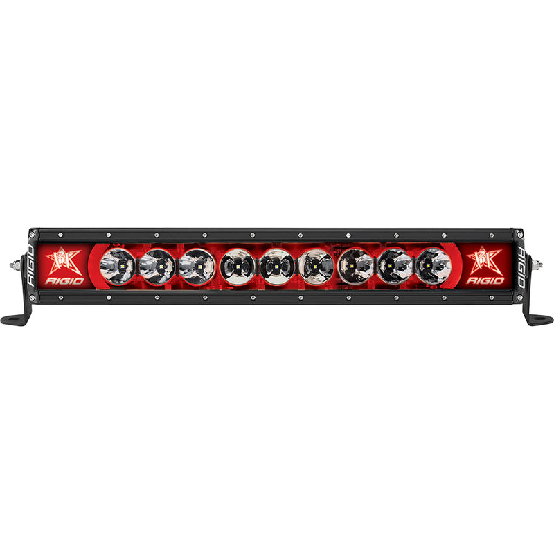 RIGID Industries Radiance+ 20" Red Backlight Black Housing [220023] - Mealey Marine