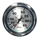 Faria 4" Speedometer (65 MPH) Pitot - Spun Silver [36010] - Mealey Marine