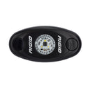 RIGID Industries A-Series Black High Power LED Light Single - Cool White [480093] - Mealey Marine