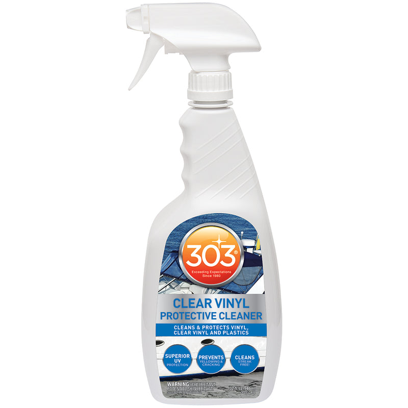 303 Marine Clear Vinyl Protective Cleaner w/Trigger Sprayer - 32oz [30215] - Mealey Marine