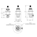 TACO Grand Slam 800 VHF Antenna Mount [GS-800-1] - Mealey Marine