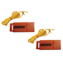 Orion Safety Whistle w/Lanyards - 2-Pack [676] - Mealey Marine