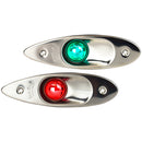 Sea-Dog Stainless Steel Flush Mount LED Side Lights [400080-1] - Mealey Marine