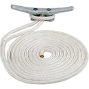 Sea-Dog Double Braided Nylon Dock Line - 3/4" x 35 - White [302119035WH-1]