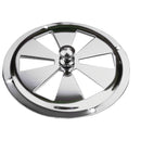 Sea-Dog Stainless Steel Butterfly Vent - Center Knob - 4" [331440-1] - Mealey Marine