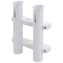 Sea-Dog Two Pole Side Mount Rod Storage Rack - White [325028-1] - Mealey Marine