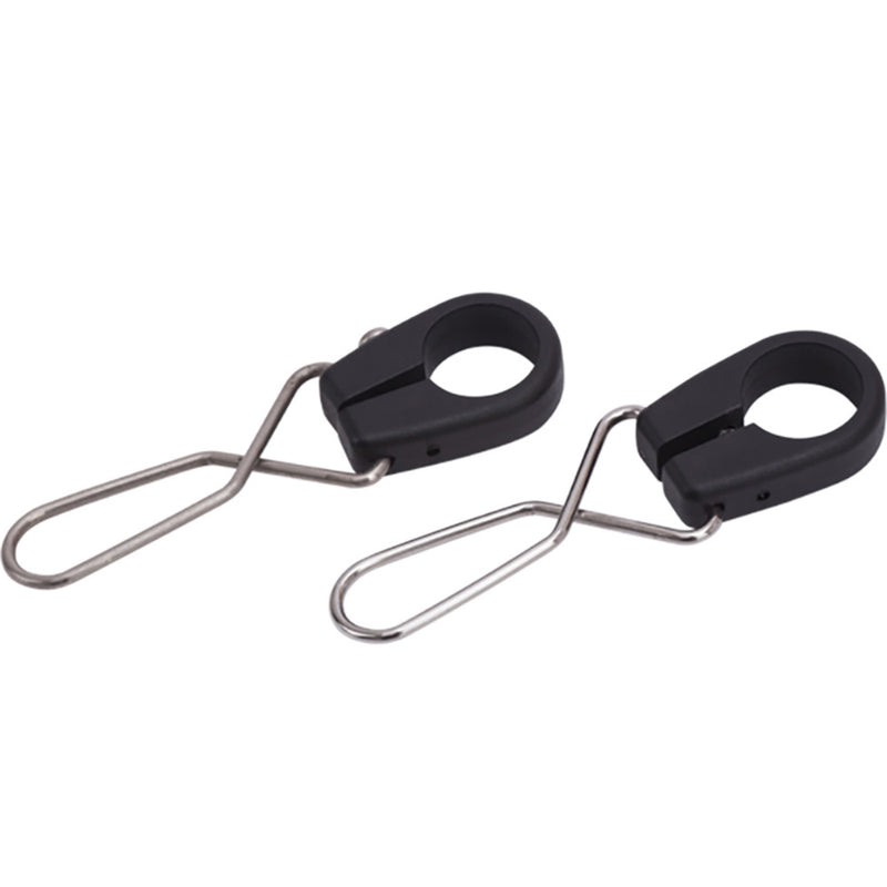 Sea-Dog Nylon Flagpole Pennant Mounts  Stainless Clips - Pair [328197-1] - Mealey Marine