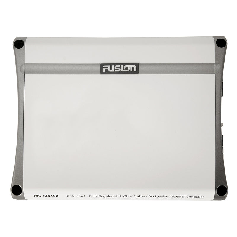 FUSION MS-AM402 2 Channel Marine Amplifier - 400W [010-01499-00] - Mealey Marine