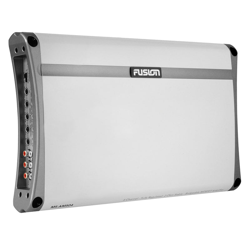 FUSION MS-AM504 4-Channel Marine Amplifier - 500W [010-01500-00] - Mealey Marine