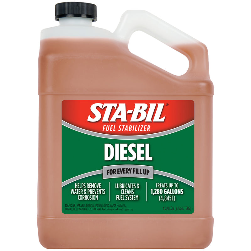 STA-BIL Diesel Formula Fuel Stabilizer  Performance Improver - 1 Gallon *Case of 4* [22255CASE] - Mealey Marine