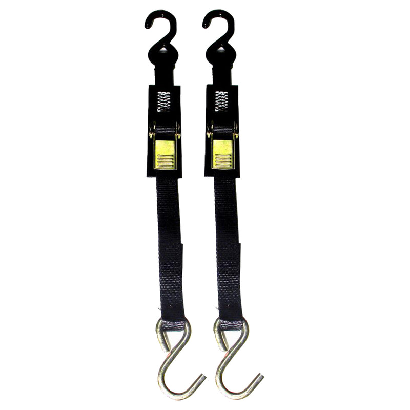 Rod Saver Quick Release Trailer Tie-Down - 1" x 4 - Pair [1QRTD4] - Mealey Marine