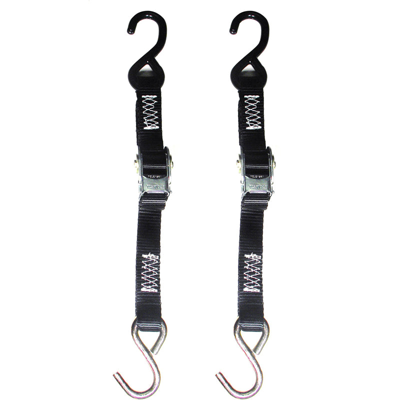 Rod Saver Quick Tite Trailer Tie-Down - 1" x 2 - Pair [1QT2] - Mealey Marine