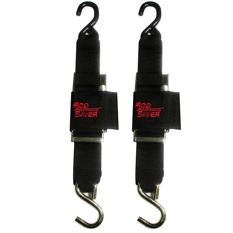 Rod Saver Deluxe Trailer Tie-Down - 2" x 6 - Pair [TTD6] - Mealey Marine