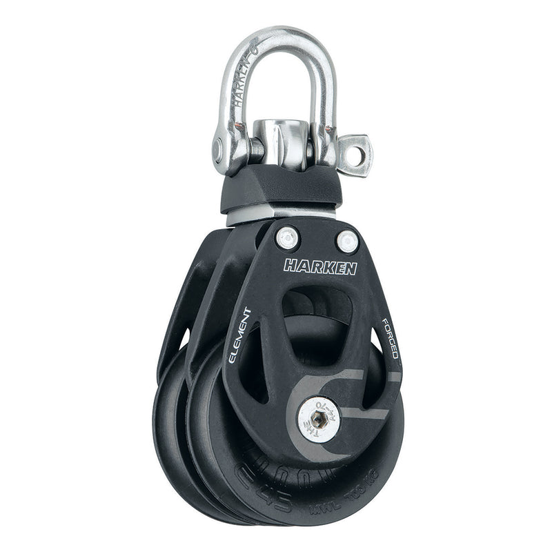 Harken 45mm Double Element Block w/Swivel [6238] - Mealey Marine