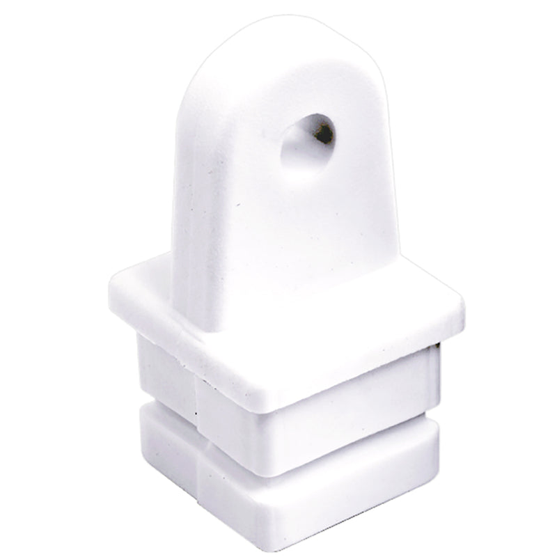 Sea-Dog Nylon Square Tube Top Insert - White - 1" [273581-1] - Mealey Marine