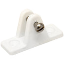 Sea-Dog Nylon Angled Deck Hinge - White [273231-1] - Mealey Marine