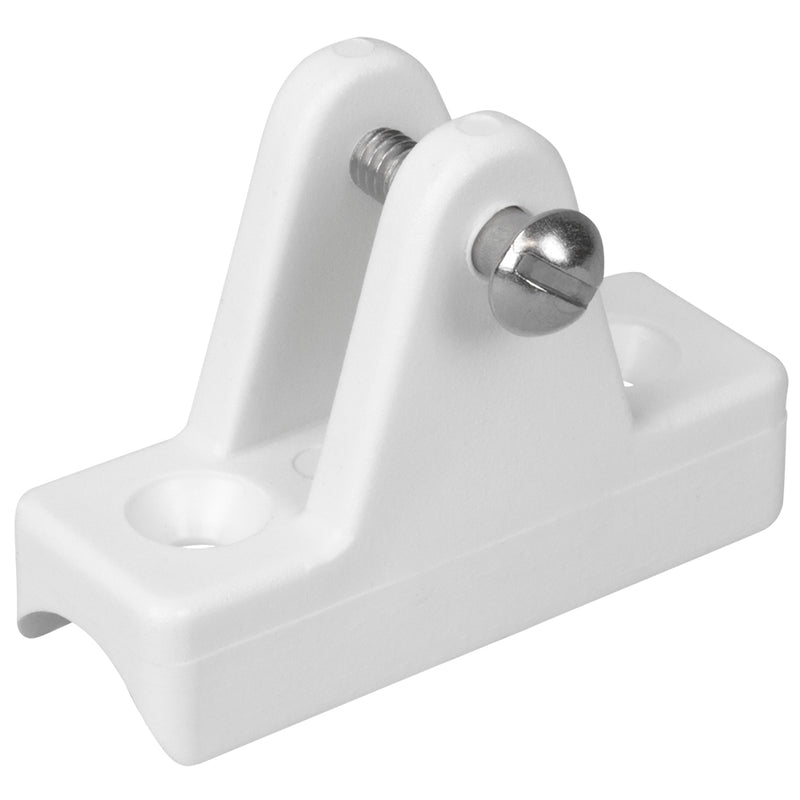 Sea-Dog Nylon Concave Deck Hinge - White [273241-1] - Mealey Marine