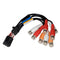 FUSION Wire Harness f/ MS-RA670  MS-RA770 Stereo - Zone 1  2 (B Port-RCA) [010-12812-01] - Mealey Marine