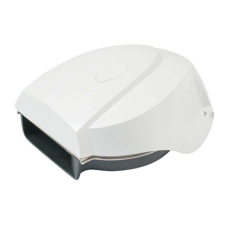 Marinco 12V MiniBlast Compact Single Horn w/White Cover [10099] - Mealey Marine