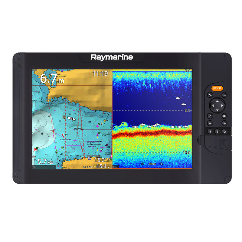 Raymarine Element 12 S Combo High CHIRP - No Transducer - No Chart [E70535] - Mealey Marine