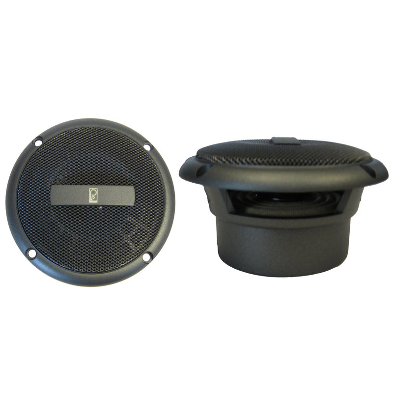 Poly-Planar Round Flush-Mount Component Speaker - Gray - Bulk Case of 20 (10-Pairs) [MA3013LG] - Mealey Marine