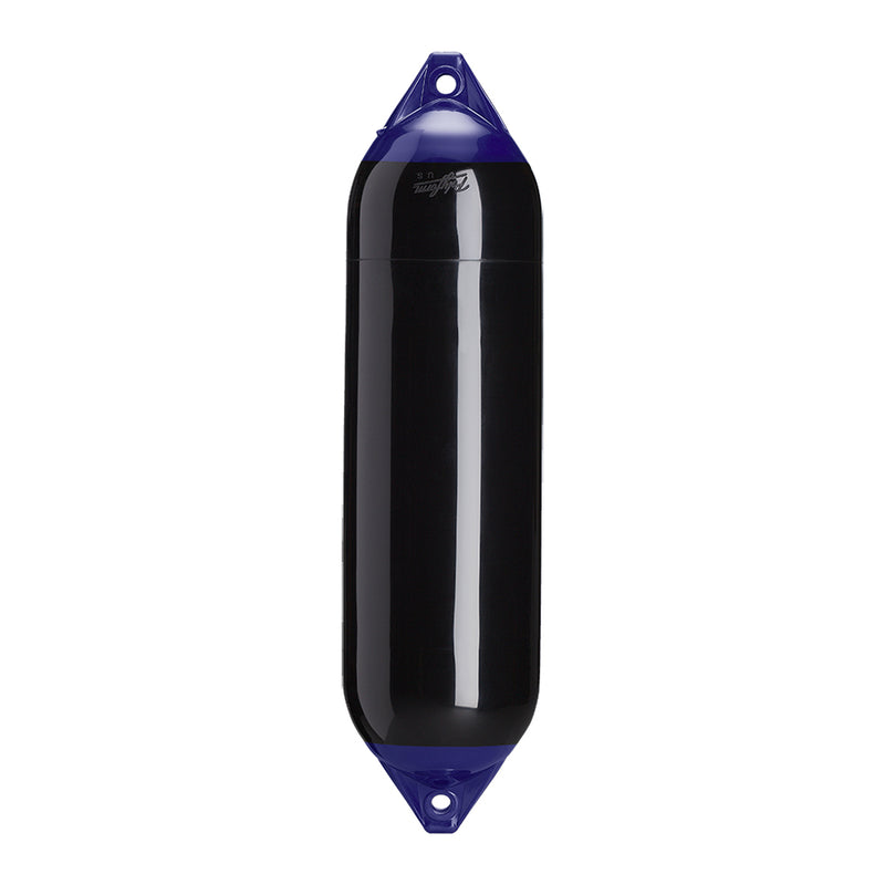 Polyform F-6 Twin Eye Fender 11" x 42" - Black [F-6-BLACK] - Mealey Marine