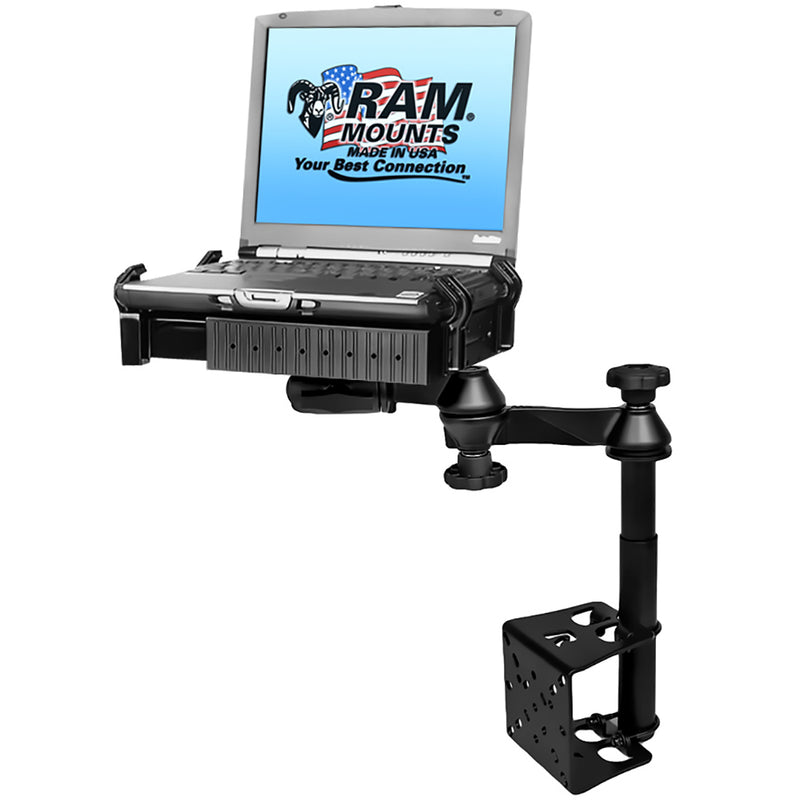 RAM Mount RAM Vertical Drill-Down Laptop Mount [RAM-VB-184T-SW1] - Mealey Marine