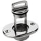 Sea-Dog Oblong Captive Garboard Drain  Plug - 316 Stainless Steel [520065-1] - Mealey Marine