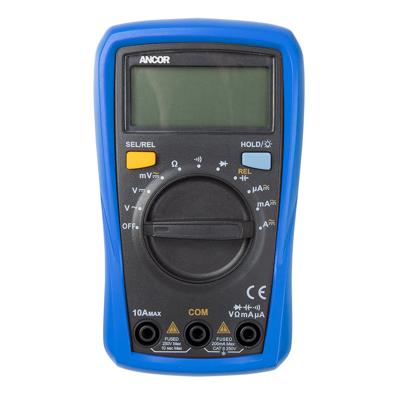 Ancor 8 Function Digital Multimeter [703072] - Mealey Marine