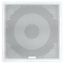 FUSION FM-S10SW FM Series 10" 400W Flush Mount Marine Subwoofer - Square Grill - White [010-02301-10] - Mealey Marine