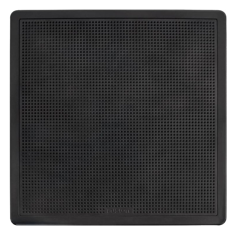 FUSION FM-S10SB FM Series 10" 400W Flush Mount Marine Subwoofer - Square Grill - Black [010-02301-11] - Mealey Marine