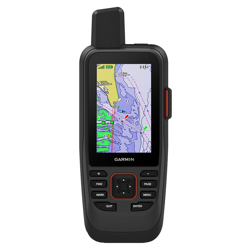 Garmin GPSMAP 86sci Handheld w/inReach  BlueChart g3 Coastal Charts [010-02236-02] - Mealey Marine