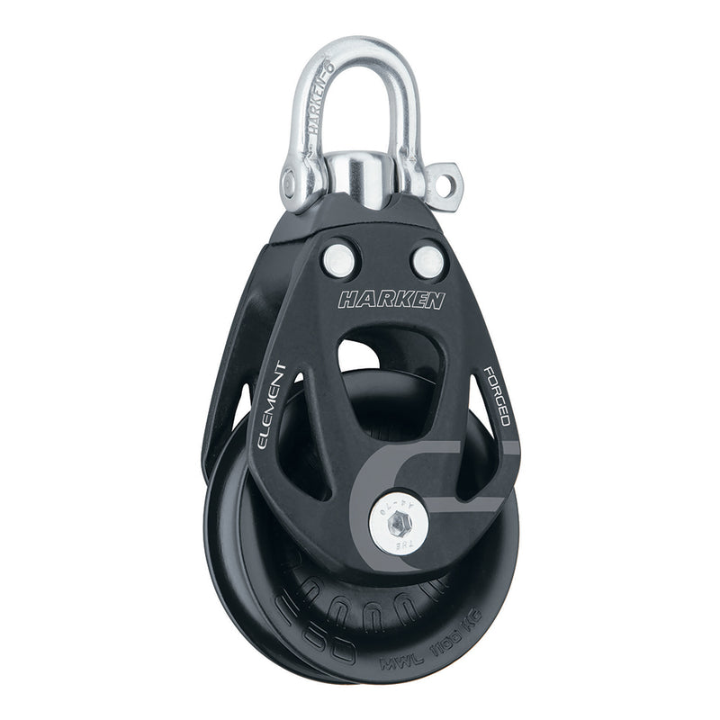 Harken 60mm Single Aluminum Element Block w/Swivel [6260] - Mealey Marine