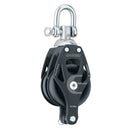 Harken 60mm Double Aluminum Element Block w/Swivel  Becket [6270] - Mealey Marine