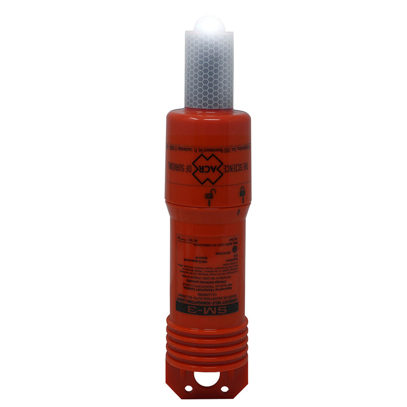 ACR SM-3 Automatic Cob Buoyant Marker Light Strobe USCG/SOLAS [3947] - Mealey Marine