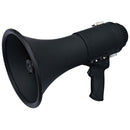 Speco All-Black Deluxe Megaphone w/Siren - 15W [ER370B] - Mealey Marine