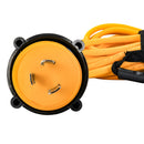 Camco 30 Amp Power Grip Marine Extension Cord - 50 M-Locking/F-Locking Adapter [55613] - Mealey Marine