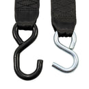 Camco Retractable Tie Down Straps - 2" Width 6 Dual Hooks [50031] - Mealey Marine