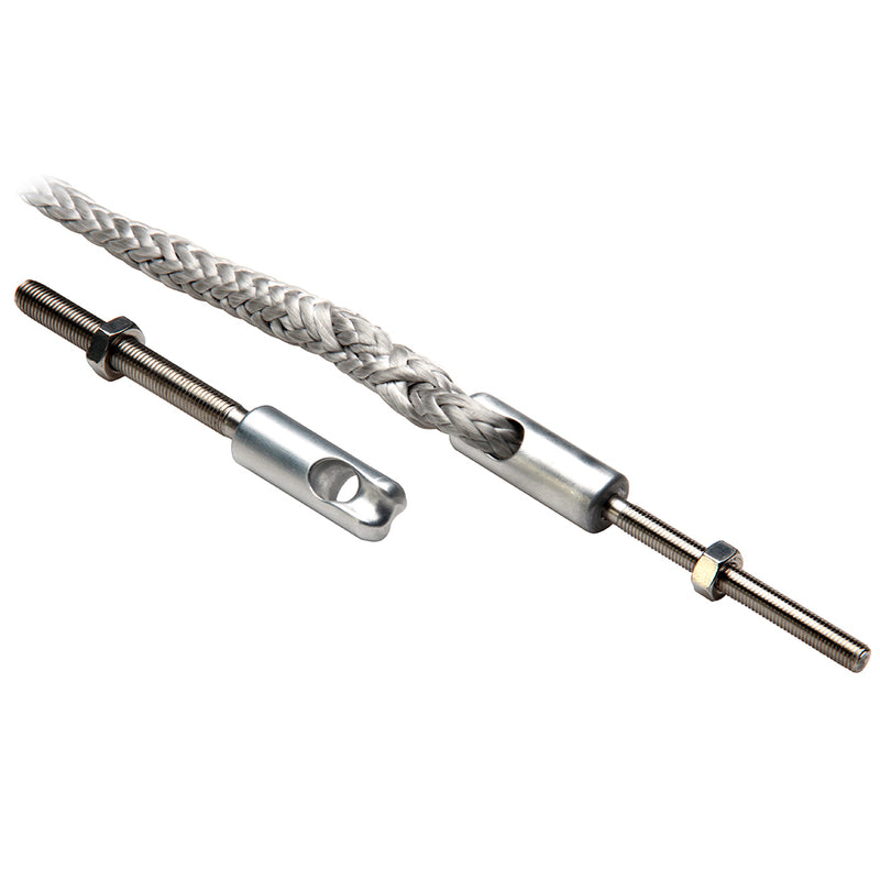 C. Sherman Johnson Splice Eye w/Threded Stud: 1/4"-28 x 2-1/2" LH w/Splice Eye [20-61] - Mealey Marine