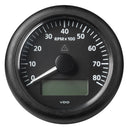 Veratron 3-3/8" (85MM) ViewLine Tachometer with Multi-Function Display - 0 to 8000 RPM - Black Dial  Bezel [A2C59512395] - Mealey Marine