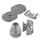 Tecnoseal Zinc Anode Kit f/ZT350-ZT370 Yanmar Sterndrive [KITYANMARSTD] - Mealey Marine