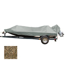 Carver Performance Poly-Guard Styled-to-Fit Boat Cover f/17.5 Jon Style Bass Boats - Shadow Grass [77817C-SG] - Mealey Marine