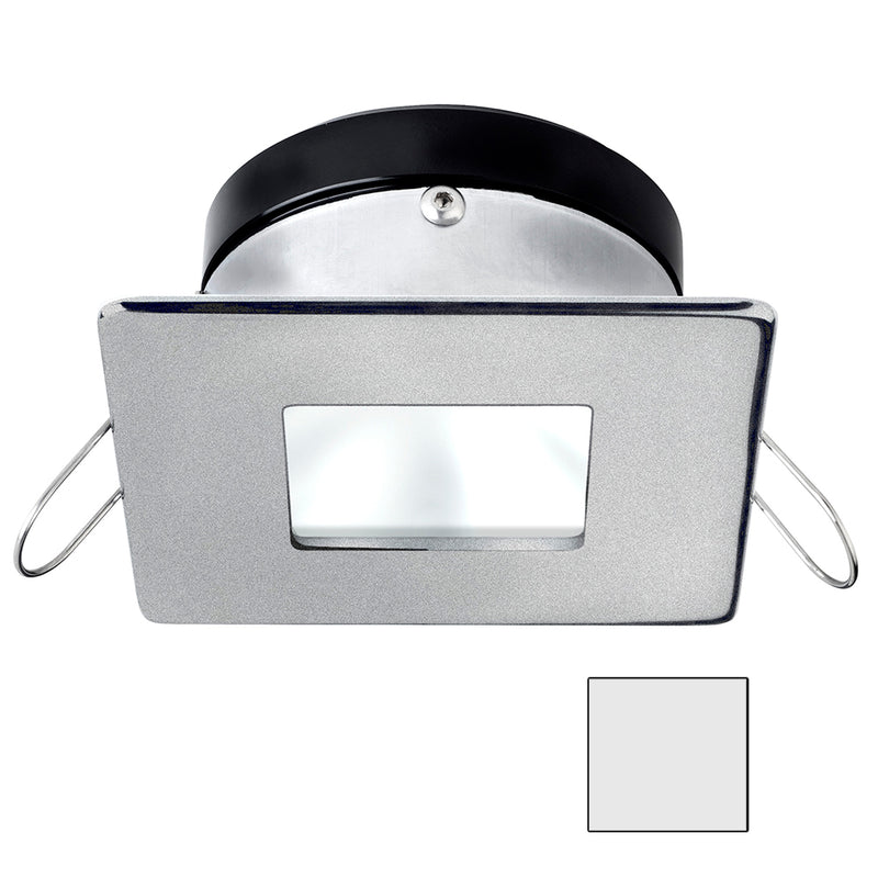 i2Systems Apeiron A1110Z - 4.5W Spring Mount Light - Square/Square - Cool White - Brushed Nickel Finish [A1110Z-44AAH] - Mealey Marine