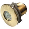 Lumitec SeaBlaze Typhoon Underwater Light - Bronze Thru-Hull - White/Blue - Flush Mount [101450] - Mealey Marine